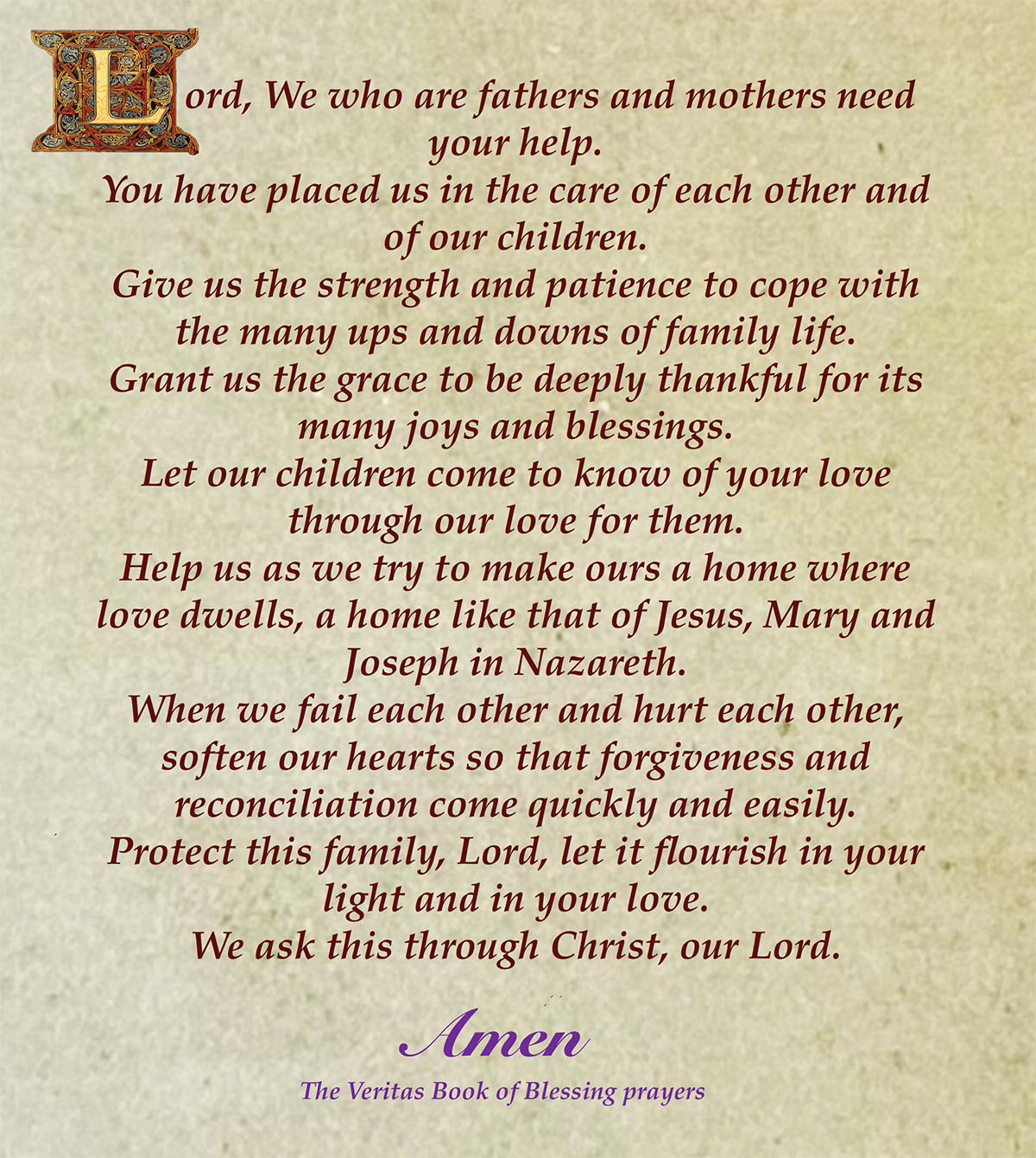 Continuous Prayer Group - May 2026